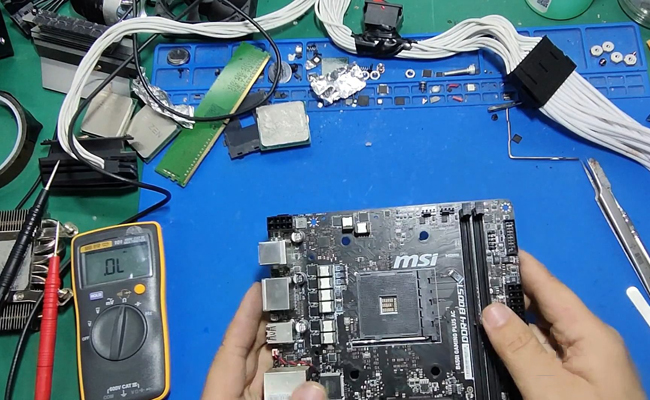 渭南华硕电脑主板维修